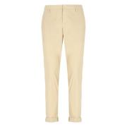 Dondup Beige Bomullbyxor med Fickor Beige, Herr