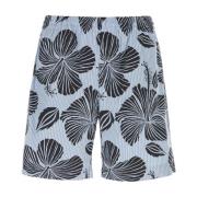 MSGM Casual Shorts Blue, Herr