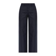 A.P.C. Veckade byxor Blue, Dam