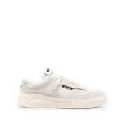 MSGM Sneakers Beige, Herr