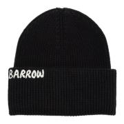 BARROW Enkel mössa med logobroderi Black, Herr