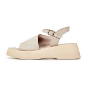 Cesare Gaspari Casual plattformsandaler - Beige Beige, Dam