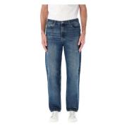 A.P.C. Klassiska Martin Jeans för Män Blue, Herr