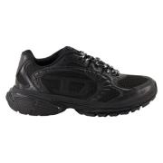 Diesel Sportiga Svarta Sneakers Kollektion 2025 Black, Herr