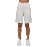 ROSSO35 Casual Shorts Beige, Dam