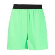 MSGM Short Shorts Green, Dam