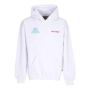 IUTER Vit Cupid Hoodie Sweatshirt White, Herr