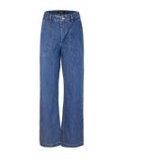 A.P.C. Straight Cut Blå Jeans Blue, Dam