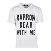 BARROW Bomull T-shirt White, Herr