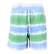 MSGM Bomull Bermuda Shorts Multicolor, Dam