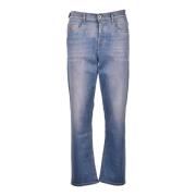 Jacob Cohën Löst Sittande Jeans med Knappstängning Blue, Dam