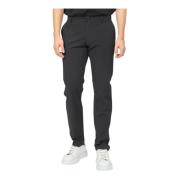 Armani Exchange Svarta Slim Fit Twill Byxor Black, Herr