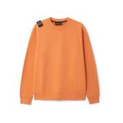 MA.STRUM Orange Guld Crew Sweatshirt Orange, Herr