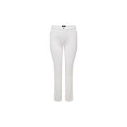 ONLY Carmakoma Klassiska Jeans White, Dam