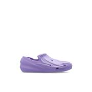 1017 ALYX 9SM Lila gummimono slip ons Purple, Dam