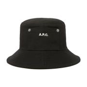 A.P.C. Stilig Solskydd Bob Hat Black, Herr