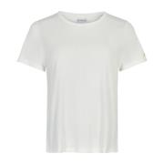 IN FRONT Nina T-Shirt med Hjärtmotiv White, Dam