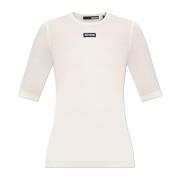 ROTATE Birger Christensen Vit Logo Top White, Dam