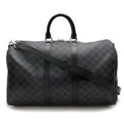 Louis Vuitton Vintage Pre-owned Canvas louis-vuitton-vskor Gray, Dam