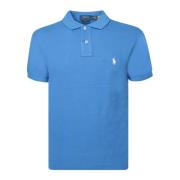 Polo Ralph Lauren Blå Piquet Polo Tröja Blue, Herr