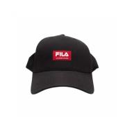 Fila Polyester Cap Snygg Design Black, Dam