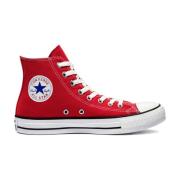 Converse Vit Canvas Sneaker Red, Dam