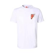 Kappa T-Shirts White, Unisex