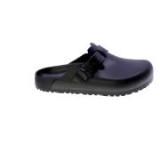 Birkenstock Svart gummisandal med justerbar spänne Black, Herr