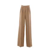 Max Mara Vida Ben Linnebyxor Brown, Dam