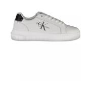 Calvin Klein Vita Lder Damsneakers White, Dam