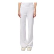 K-Way Vita Byxor Jenny Regular Fit White, Dam