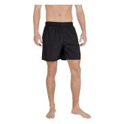 Armani Exchange Svarta Polyester Casual Shorts Black, Herr