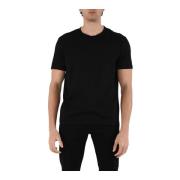 Dondup Jersey T-shirt med slim fit Black, Herr