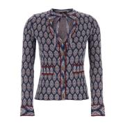 Etro Stilfull Stickat Kollektion Multicolor, Dam