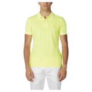 U.S. Polo Assn. Kortärmad Pikétröja Kollektion Yellow, Herr