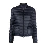 Moncler Blå Vinterrockar Blue, Dam