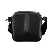 Calvin Klein Svart Polyester Herr Axeltaske Black, Herr