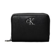 Calvin Klein Minimal Monogram Plånbok & Korthållare Black, Dam