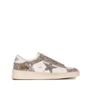 Golden Goose Vita Sneakers med Glitterdetalj White, Dam