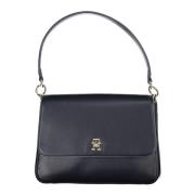 Tommy Hilfiger Bl Polyester Kvinnor Axelväska Blue, Dam