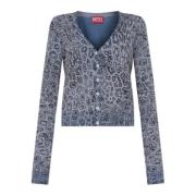 Diesel Cardigan M-Alima-Leo Gray, Dam