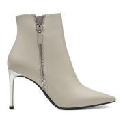 Tamaris Veganska Stilettohästövlar Beige, Dam