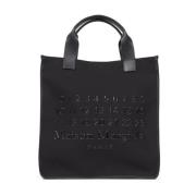 Maison Margiela Vertikal Shoppingväska Black, Dam