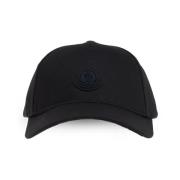 Moncler Sportig Baseballkeps för Män Black, Dam