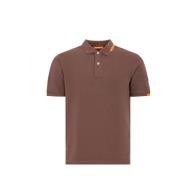 Suns Polyester Polo Shirt Brown, Herr