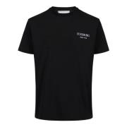 Iceberg Svart klassisk regular fit jersey T-shirt Black, Herr