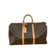 Louis Vuitton Vintage Pre-owned Canvas resvskor Brown, Unisex