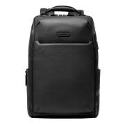 Piquadro Resa Laptop Ryggsäck Svart Black, Unisex