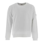 GCDS Vit Crewneck Sweater Essentials White, Herr