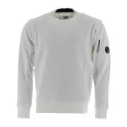 C.P. Company Vit Crew Neck Sweatshirt White, Herr